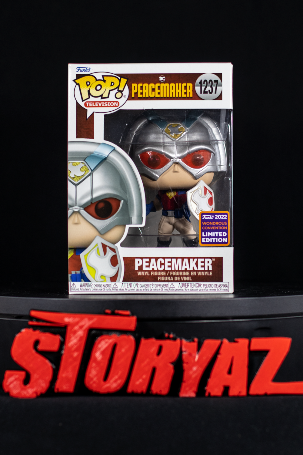 Funko Pop! Television: Peacemaker #1237 DC Peacemaker Limited Edition