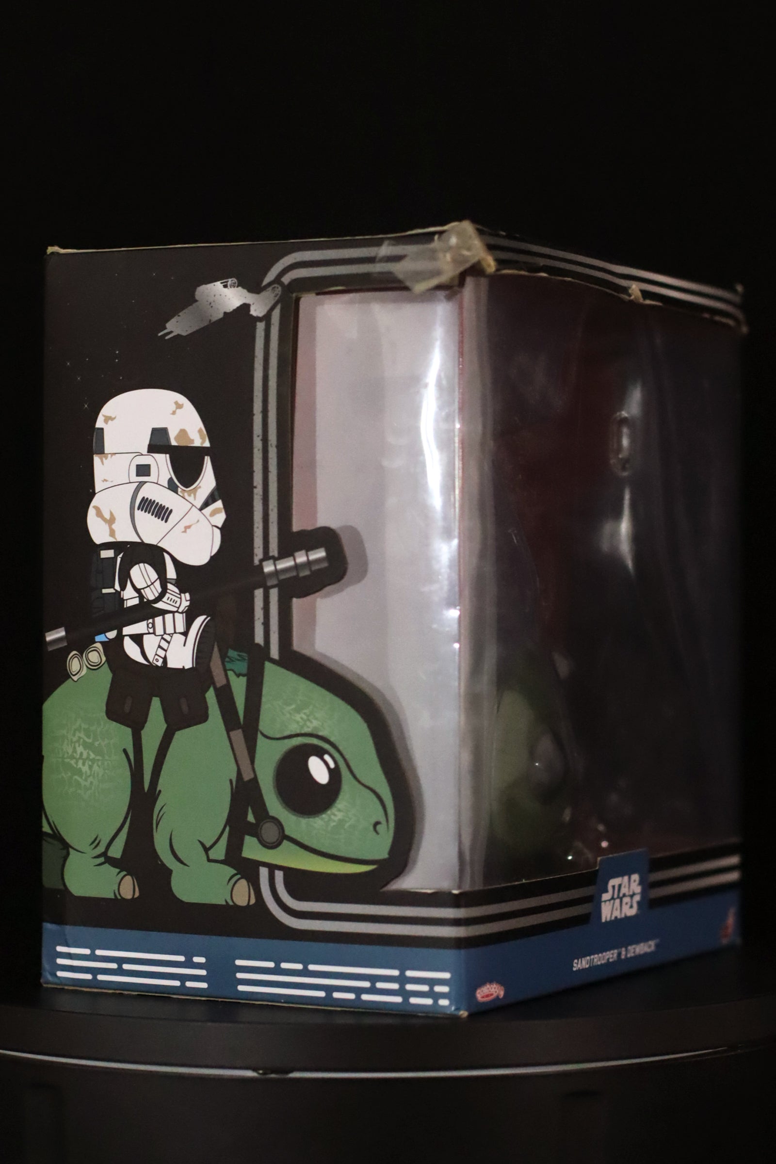 Star Wars: Sandtrooper and Dewback Cosbaby by Hot Toys