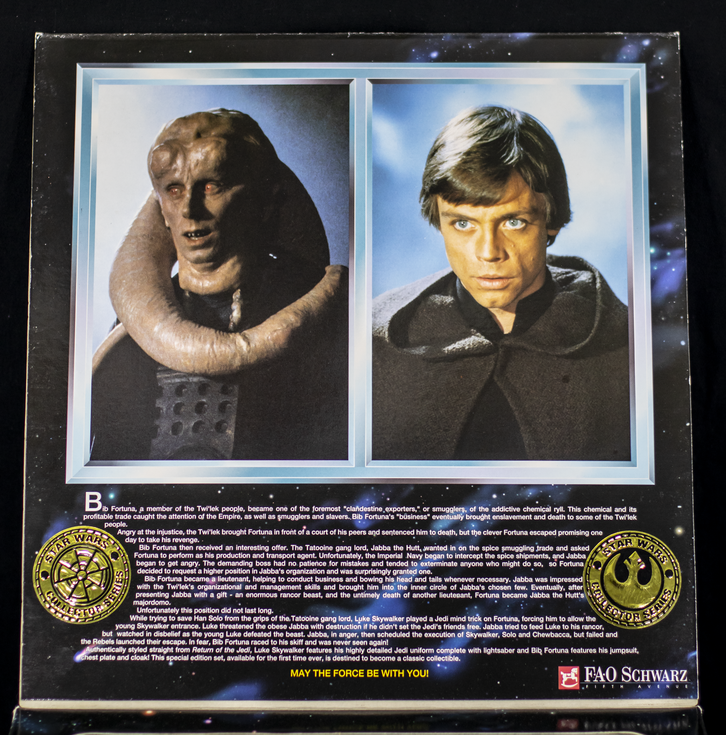 Star Wars: Collector Series "Jedi Luke Skywalker & Bib Fortuna"