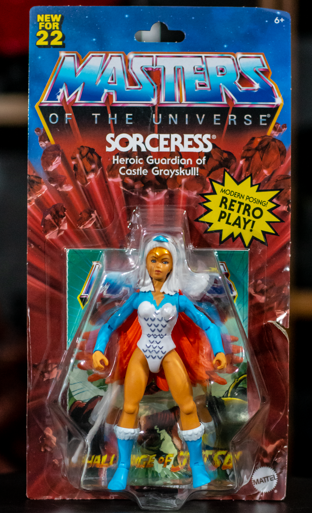 Masters Of The Universe: "Sorceress" Heroic Guardian Of Castle Grayskull!