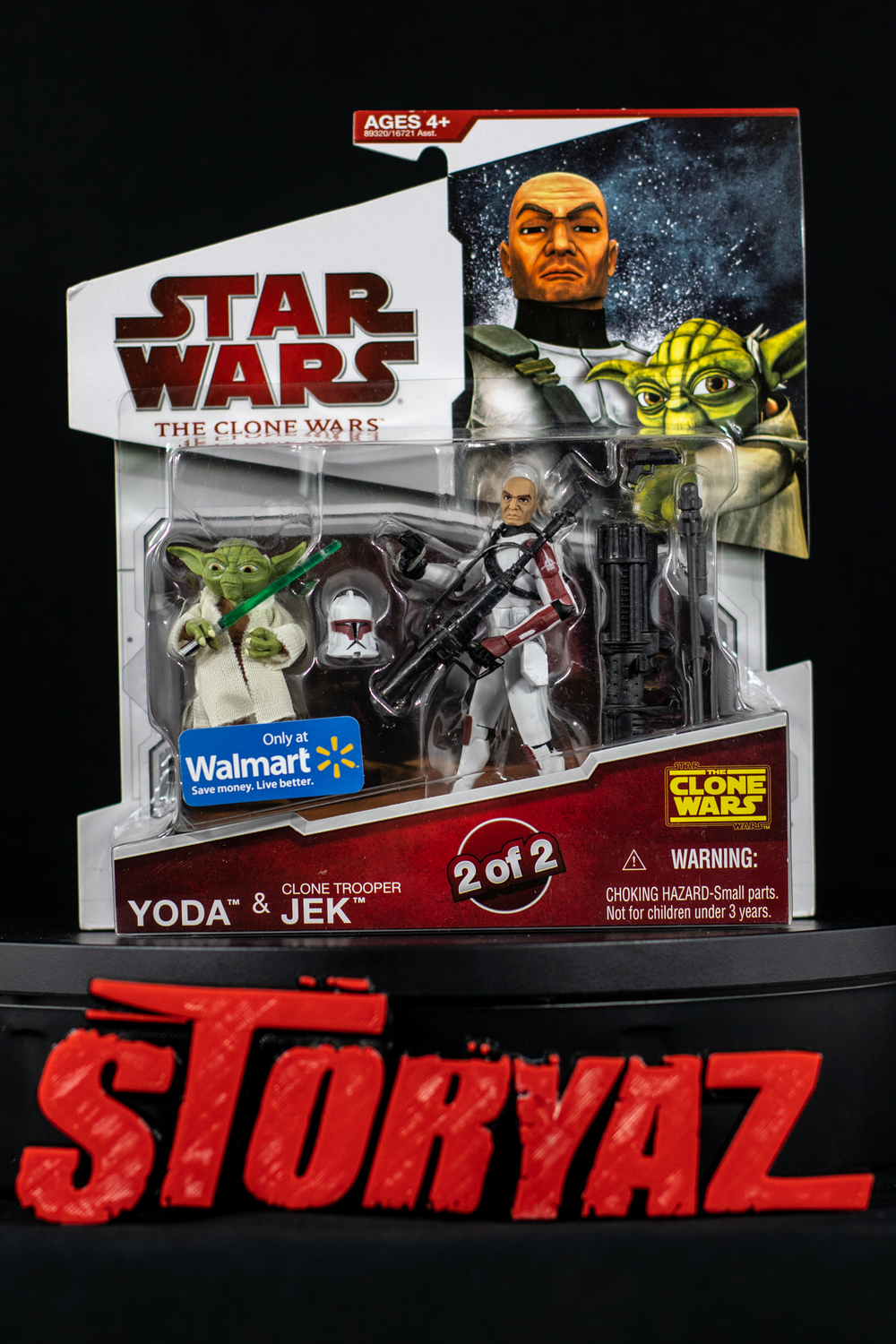 Star Wars: The Clone Wars "Yoda & Clone Trooper Jek" 2 of 2