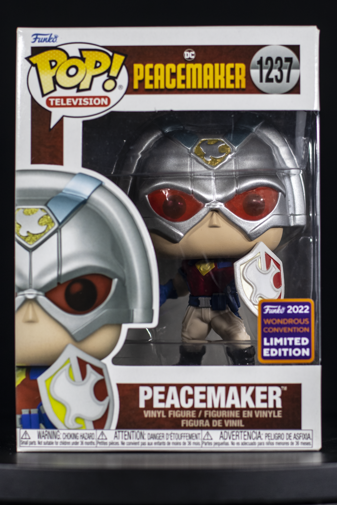 Funko Pop! Television: Peacemaker #1237 DC Peacemaker Limited Edition