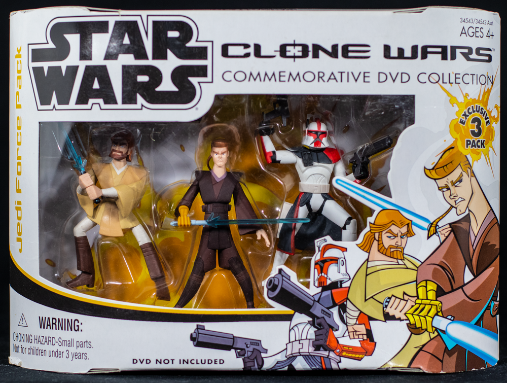 Star Wars: Clone Wars Commemorative DVD Collection "Jedi Force Pack"